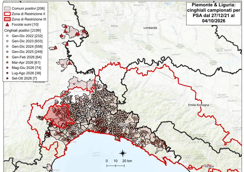 Immagine I CONTROLLI PER LA PSA – NESSUN POSITIVO IN PIEMONTE E LIGURIA 