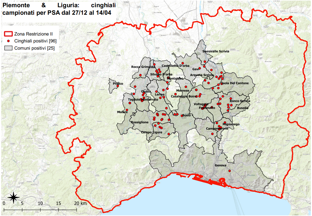 Zona restrizione II 14 aprile 2022