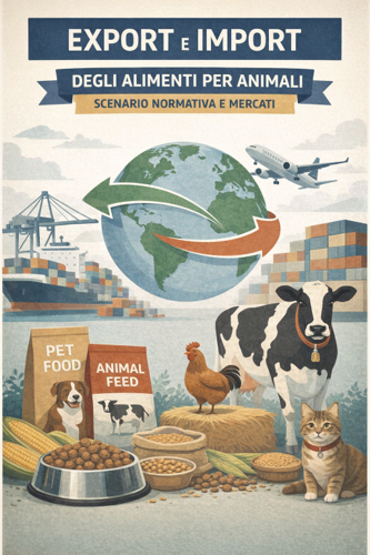 Immagine CONVEGNO C.Re.A.A. 2026: EXPORT E IMPORT DEGLI ALIMENTI PER ANIMALI. SCENARIO, NORMATIVA E MERCATI 