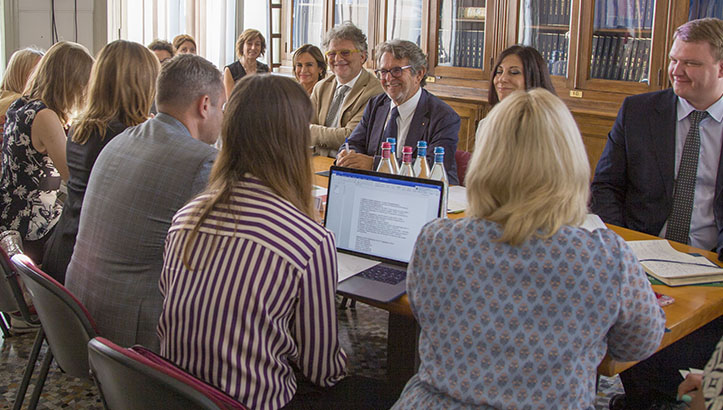 Visita della delegazione Istituzionale Russa all'Istituto