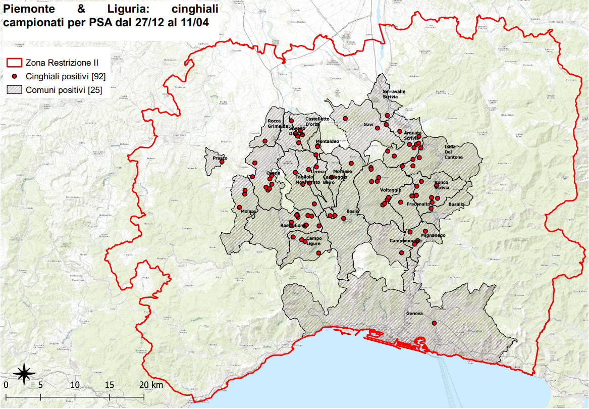 Zona Restrizione 11 aprile 2022