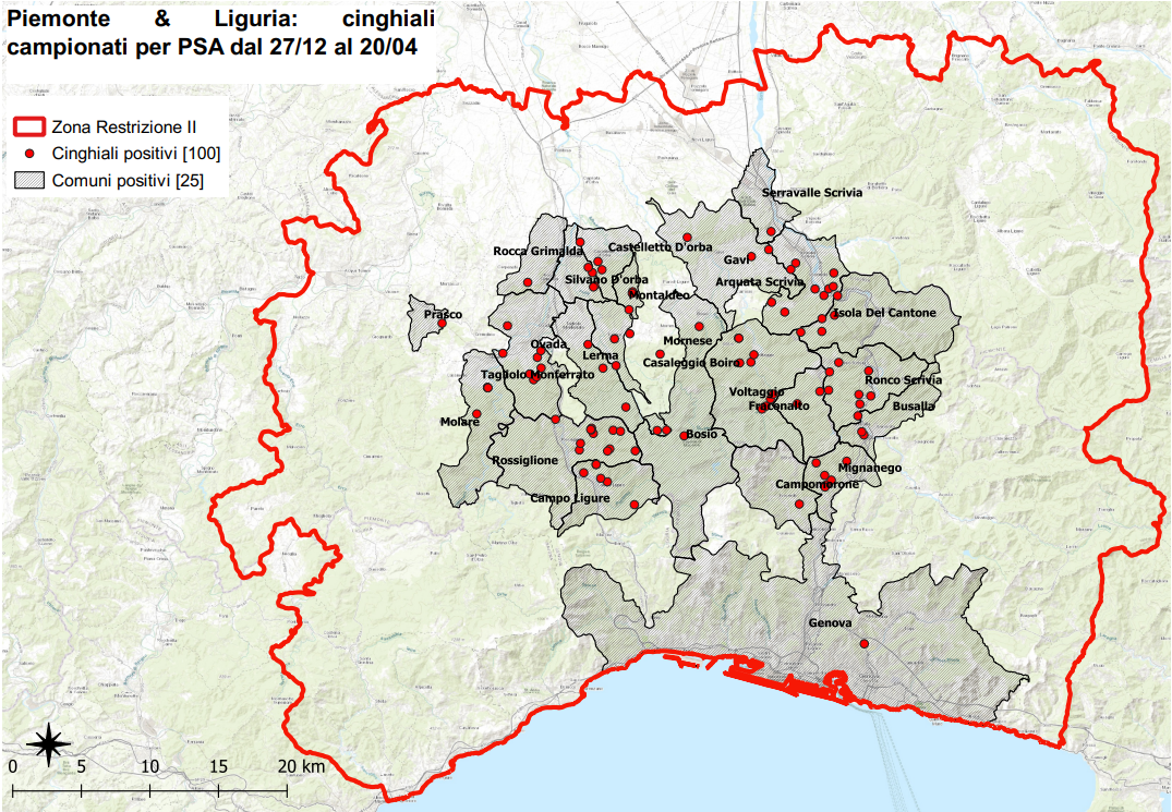 Zona Restrizione 20 aprile 2022