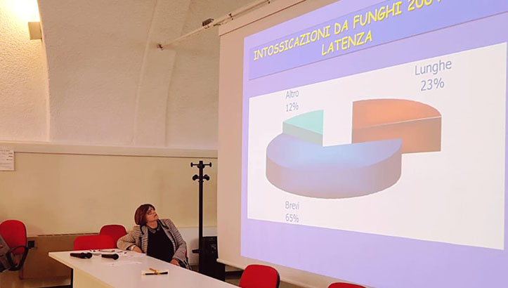 foto del convegno “Funghi epigei: attività di controllo e prevenzione degli avvelenamenti”