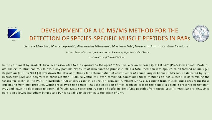 Premio Poster Proteomic Conference